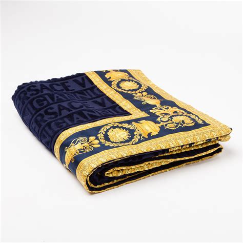 unisex versace towels|Versace towel beach.